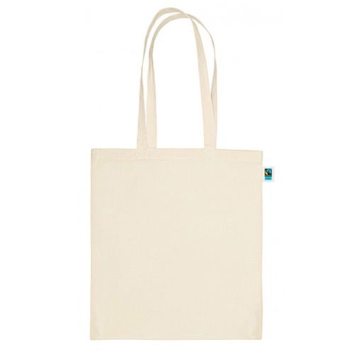 Fairtrade tas | 150 gr./m2 | Ecru - Afbeelding 2